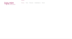 Desktop Screenshot of mbm.hr