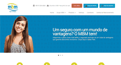 Desktop Screenshot of mbm.org.br